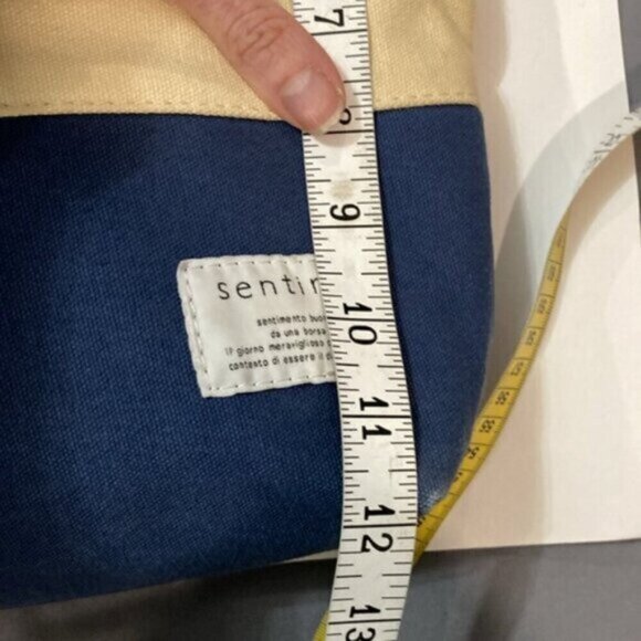 Sentino Colour Block Canvas Tote - Picture 8 of 12